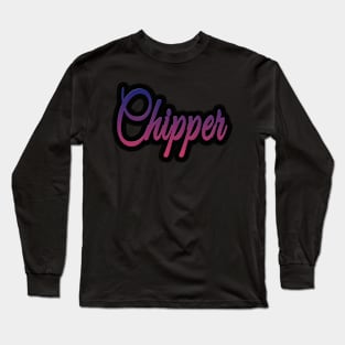 Chipper Retro Long Sleeve T-Shirt